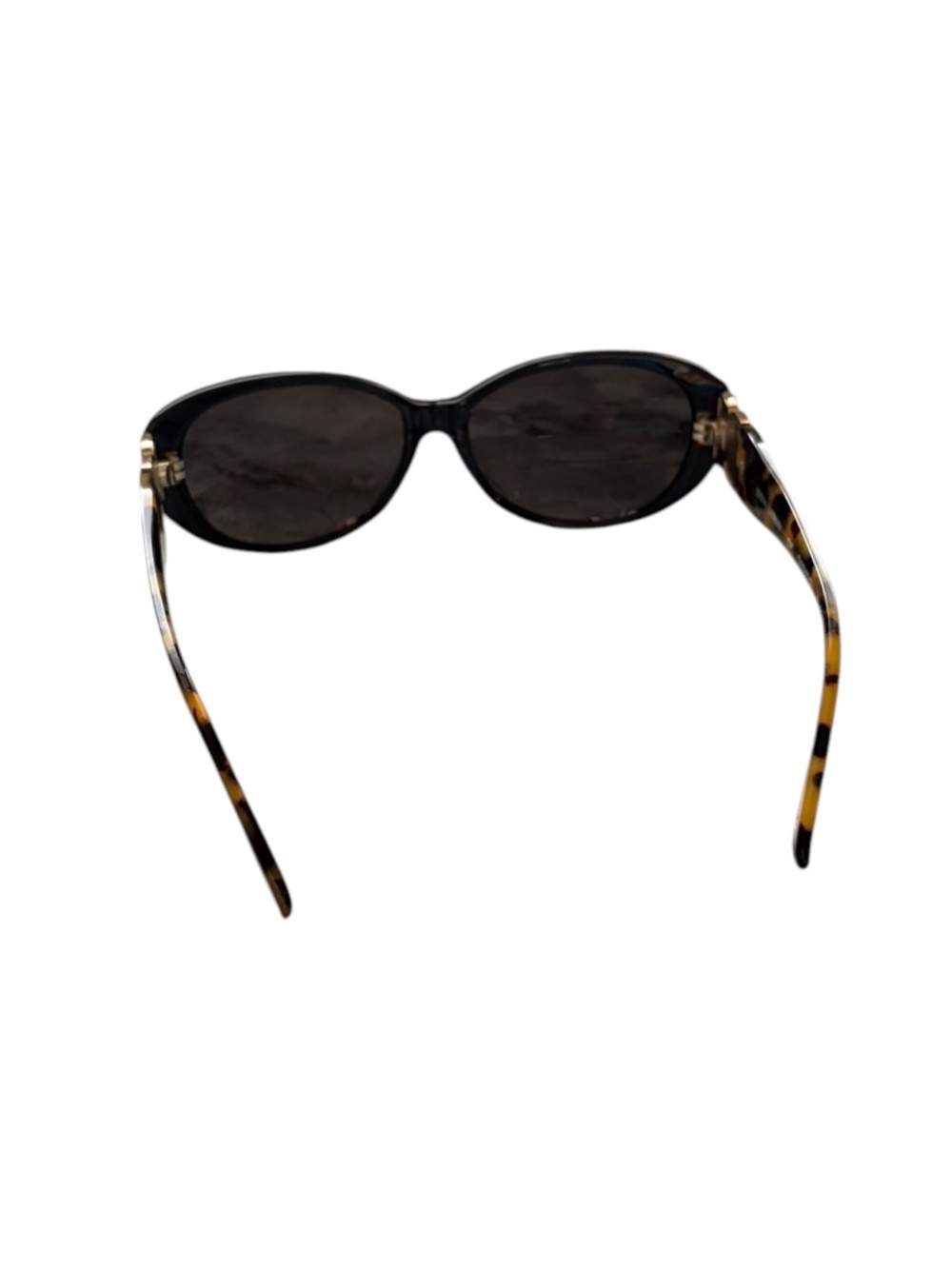 BCBGMaxazria Vintage Tortoise Shell Black Sunglasses - Picture 4 of 9
